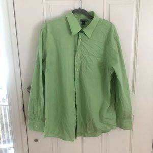 Croft & Barrow men’s dress shirt. Size 16.5- 17). L. Green